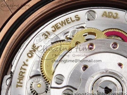 President Date JDF Stick Dial on V3 Steel 904L Bracelet Weight) RG Day (Gain 40 RG VR3255 0116